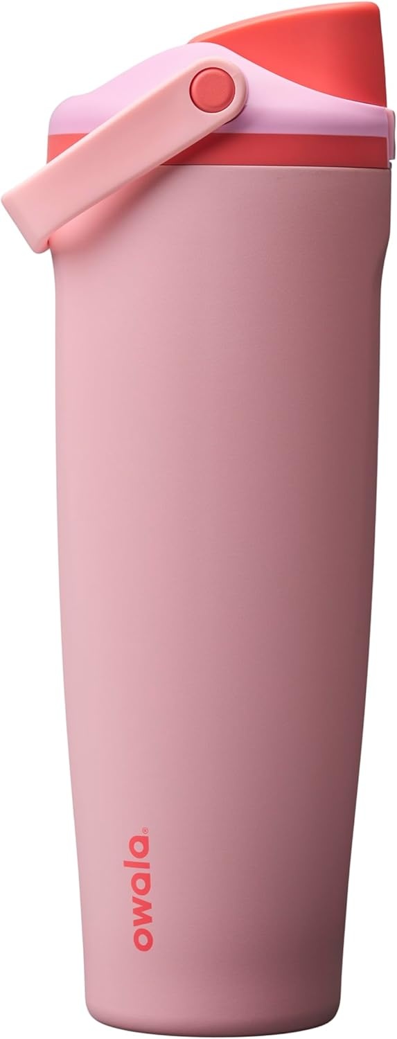 image:imageOwala FreeSip Twist Stainless Steel Water Bottle 18 oz Sunny DazeAngel Food Cake