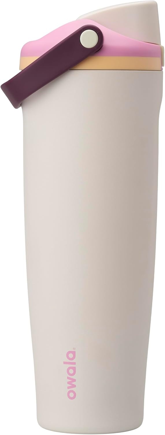 image:imageOwala FreeSip Twist Stainless Steel Water Bottle 18 oz Sunny DazeDaybreak