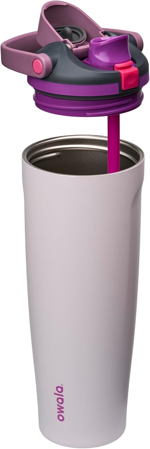 image:imageOwala FreeSip Twist Stainless Steel Water Bottle 18 oz Sunny DazeDreamy Field