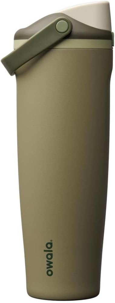 image:imageOwala FreeSip Twist Stainless Steel Water Bottle 18 oz Sunny DazeOff Road