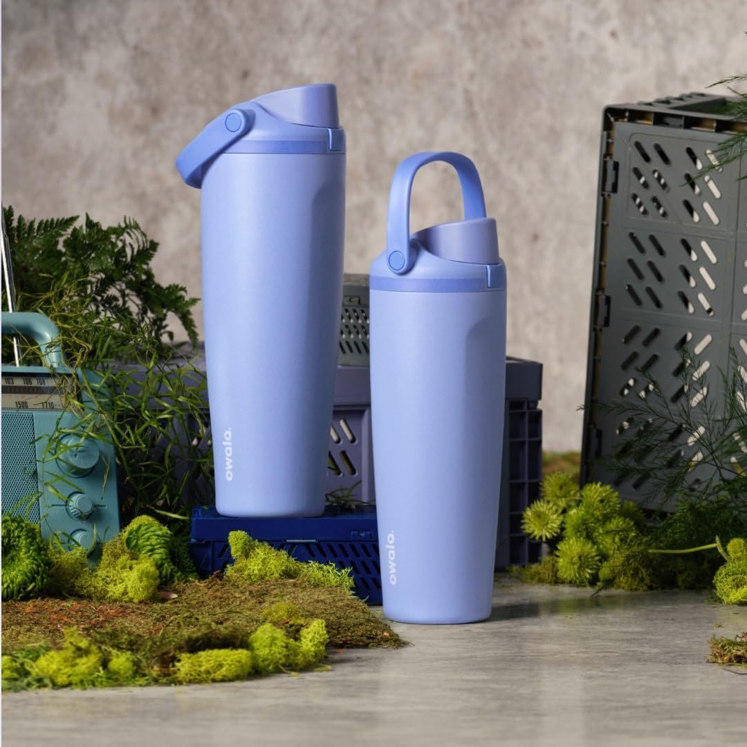 image:imageOwala FreeSip Twist Stainless Steel Water Bottle 18 oz Sunny DazeOut of the Blue