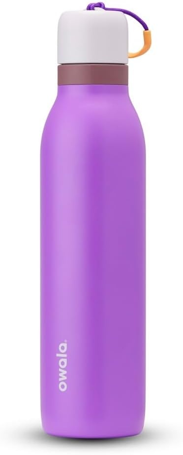 image:imageOwala FreeSip Twist Stainless Steel Water Bottle 24 oz Angel Food CakeCalifornia Grapevine