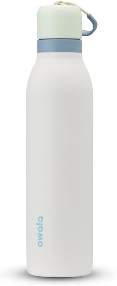 image:imageOwala FreeSip Twist Stainless Steel Water Bottle 24 oz Angel Food CakeIced Breeze