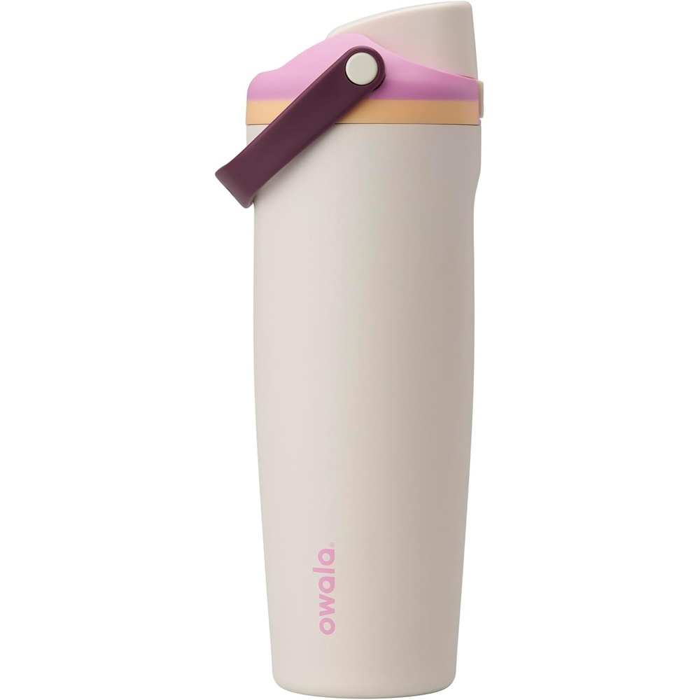 image:imageOwala FreeSip Twist Stainless Steel Water Bottle 18 oz Sunny DazeDaybreak