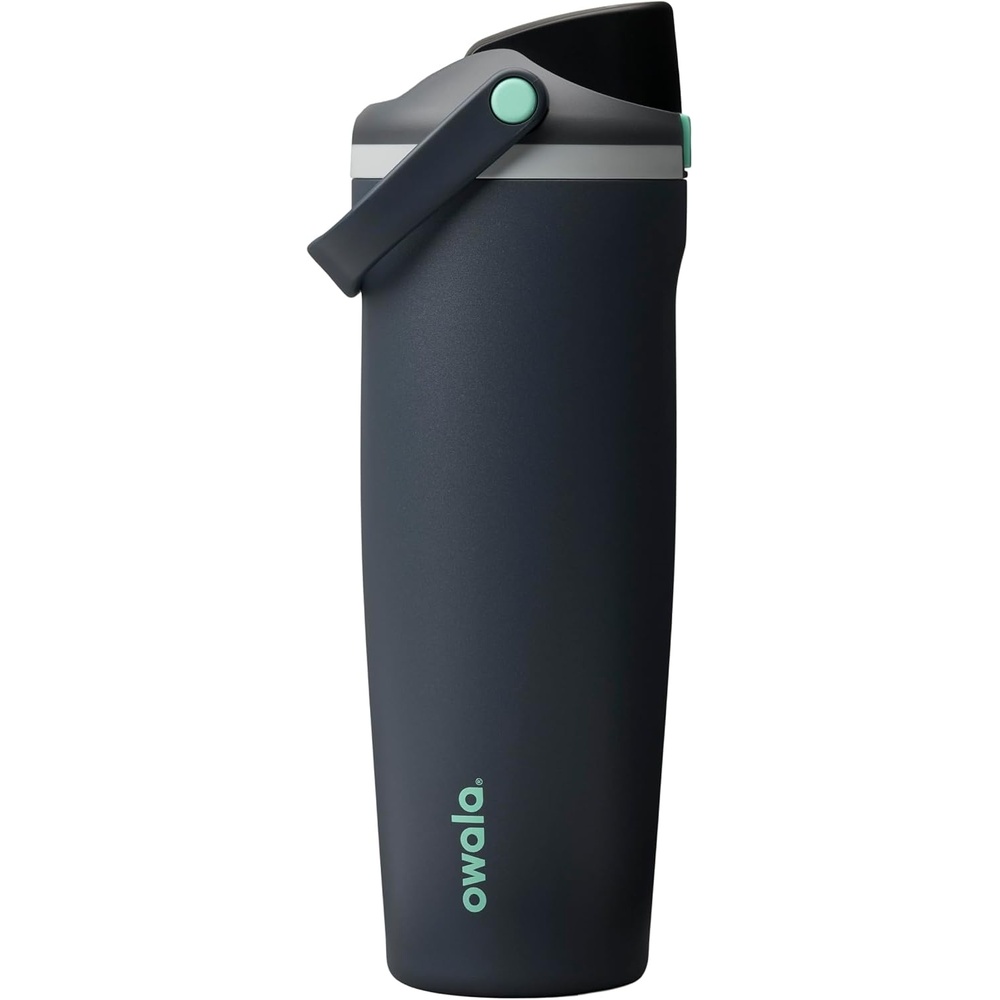 image:imageOwala FreeSip Twist Stainless Steel Water Bottle 18 oz Sunny DazeFoggy Tide