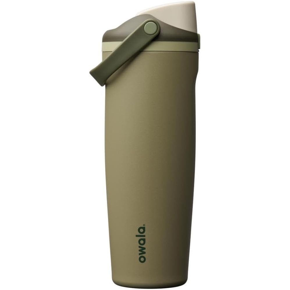image:imageOwala FreeSip Twist Stainless Steel Water Bottle 18 oz Sunny DazeOff Road