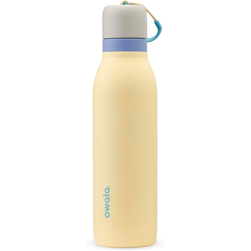 image:imageOwala FreeSip Twist Stainless Steel Water Bottle 18 oz Sunny DazeSunny Daze