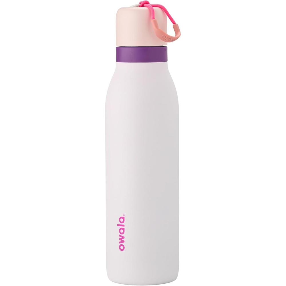 image:imageOwala FreeSip Twist Stainless Steel Water Bottle 24 oz Angel Food CakeDreamy Field
