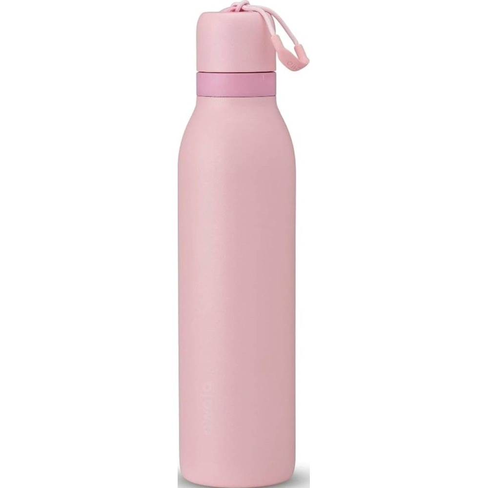 image:imageOwala FreeSip Twist Stainless Steel Water Bottle 24 oz Angel Food CakePink