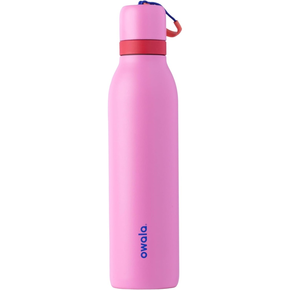 image:imageOwala FreeSip Twist Stainless Steel Water Bottle 24 oz Minty HorizonsFruit Punch
