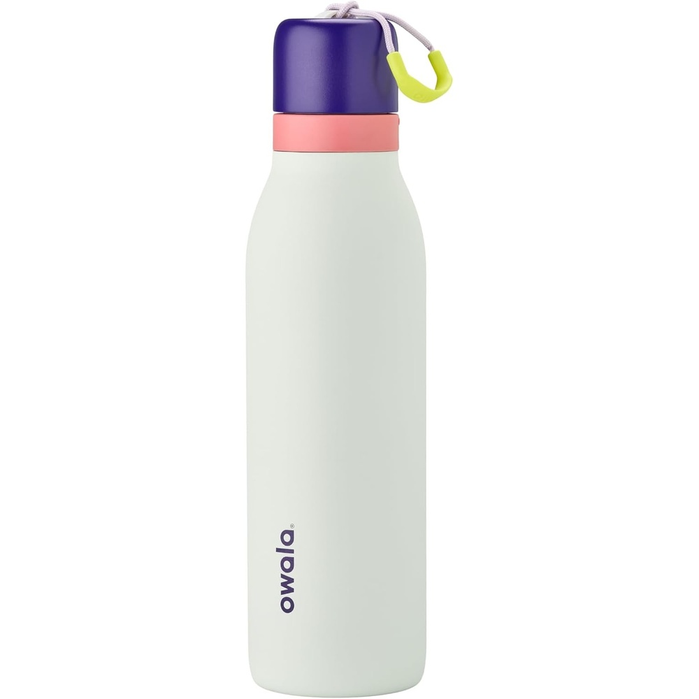 image:imageOwala FreeSip Twist Stainless Steel Water Bottle 24 oz Minty HorizonsMinty Horizon
