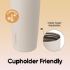 Owala FreeSip Twist Stainless Steel Water Bottle 18 oz Sunny Daze(Daybreak)