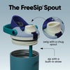 Owala FreeSip Twist Stainless Steel Water Bottle 18 oz Sunny Daze(Denim)