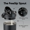 Owala FreeSip Twist Stainless Steel Water Bottle 18 oz Sunny Daze(Peachy Keen)