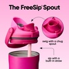 Owala FreeSip Twist Stainless Steel Water Bottle 18 oz Sunny Daze(Read My Lips)