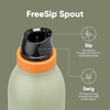 Owala FreeSip Twist Stainless Steel Water Bottle 24 oz Angel Food Cake(Camo Cool)