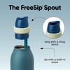 Owala FreeSip Twist Stainless Steel Water Bottle 24 oz Angel Food Cake(Denim)
