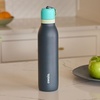 Owala FreeSip Twist Stainless Steel Water Bottle 24 oz Angel Food Cake(Foggy Tide)