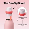 Owala FreeSip Twist Stainless Steel Water Bottle 24 oz Minty Horizons(Angel Food Cake)