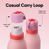 Owala FreeSip Twist Stainless Steel Water Bottle 24 oz Minty Horizons(Angel Food Cake)