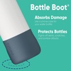 Owala Silicone Water Bottle Boot, Anti-Slip Protective Sleeve for Water Bottle, Protects FreeSip, Twist, and Flip Stainless Steel Water Bottles, 32 Oz, Grey(Mint)