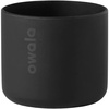Owala Silicone Water Bottle Boot, Anti-Slip Protective Sleeve for Water Bottle, Protects FreeSip, Twist, and Flip Stainless Steel Water Bottles, 32 Oz, Grey(Black)