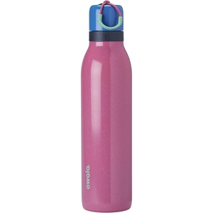 Owala FreeSip Twist Stainless Steel Water Bottle 24 oz Angel Food Cake(Bubble Gum)