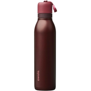 Owala FreeSip Twist Stainless Steel Water Bottle 24 oz Minty Horizons(Black Cherry)