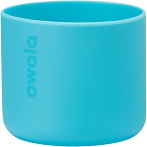 Owala Silicone Water Bottle Boot, Anti-Slip Protective Sleeve Cover for 32-oz FreeSip, Twist, and Flip Stainless Steel Water Bottles, Light Pink(Blue)