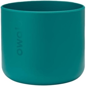 Owala Silicone Water Bottle Boot, Anti-Slip Protective Sleeve for Water Bottle, Protects FreeSip, Twist, and Flip Stainless Steel Water Bottles, 32 Oz, Grey(Blue Green)