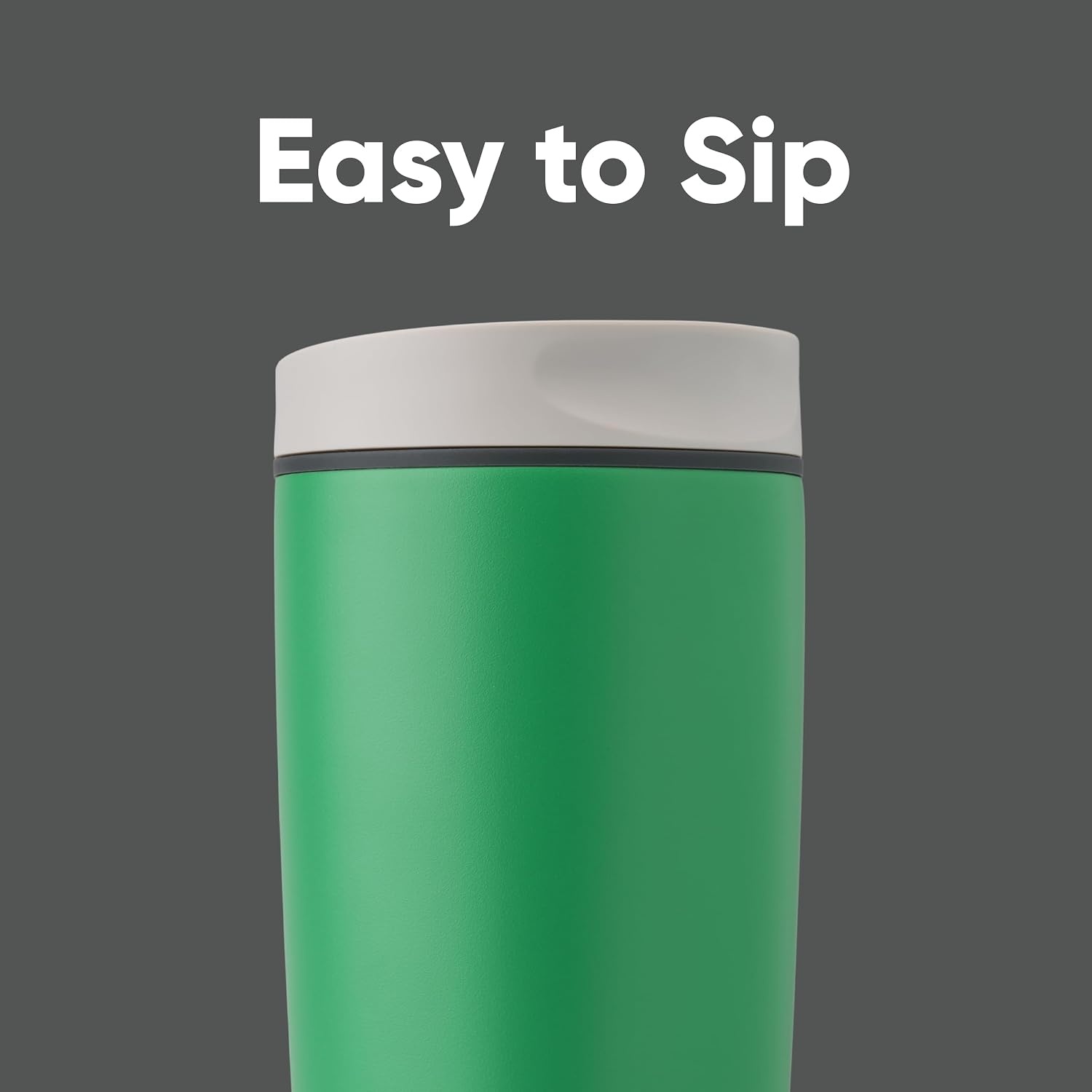 image:imageOwala SmoothSip Slider Stainless Steel Insulated Travel Mug with Handle 100 Leak Proof For Hot and Cold Drinks Travel Friendly with Sliding Lock Lid BPA Free 24 oz Black CherrySour Apple