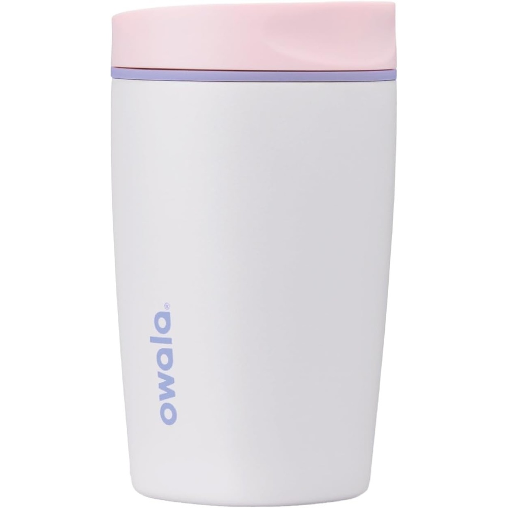 image:imageOwala SmoothSip Slider Insulated Travel Coffee Cup 20 oz Very Very DarkCandy Coated