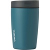 Owala SmoothSip Slider Stainless Steel Insulated Travel Mug with Handle, 100% Leak Proof, For Hot and Cold Drinks, Travel Friendly with Sliding Lock Lid, BPA Free, 24 oz, Black Cherry(High Dive)