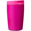 Owala SmoothSip Slider Stainless Steel Insulated Travel Mug with Handle, 100% Leak Proof, For Hot and Cold Drinks, Travel Friendly with Sliding Lock Lid, BPA Free, 24 oz, Black Cherry(Read My Lips)