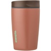Owala SmoothSip Slider Stainless Steel Insulated Travel Mug with Handle, 100% Leak Proof, For Hot and Cold Drinks, Travel Friendly with Sliding Lock Lid, BPA Free, 24 oz, Black Cherry(Cozy Cocoa)