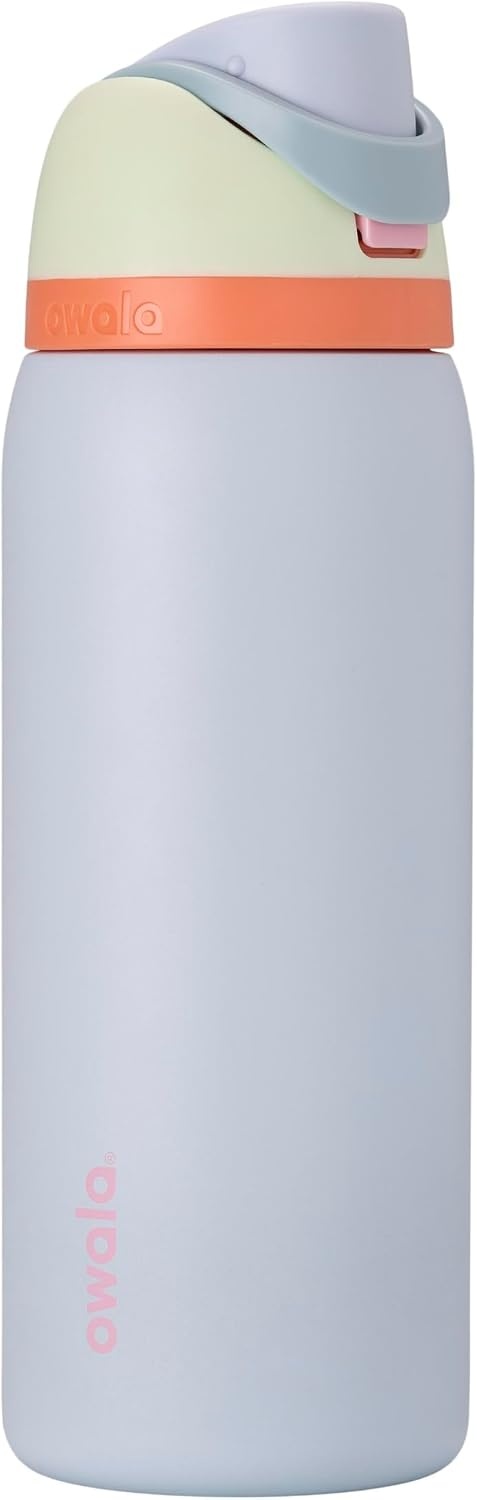 image:imageOwala FreeSip Kids Stainless Steel Water Bottle 16 oz Treasure HuntBeach House