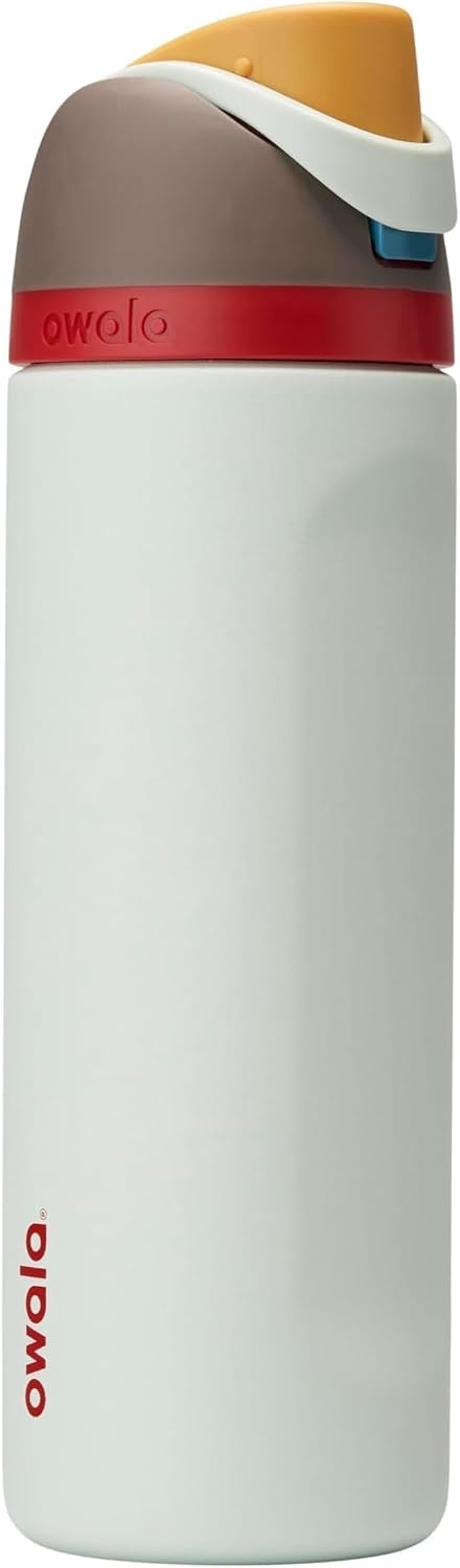 image:imageOwala FreeSip Kids Stainless Steel Water Bottle 16 oz Treasure HuntBoneyard