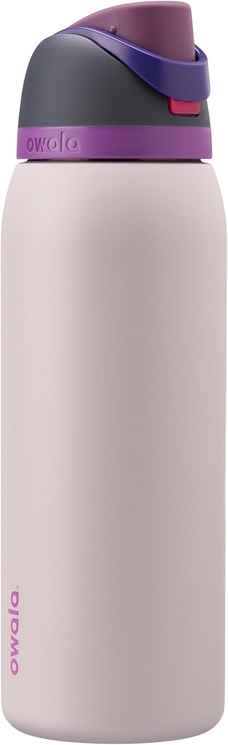 image:imageOwala FreeSip Kids Stainless Steel Water Bottle 16 oz Treasure HuntDreamy Field