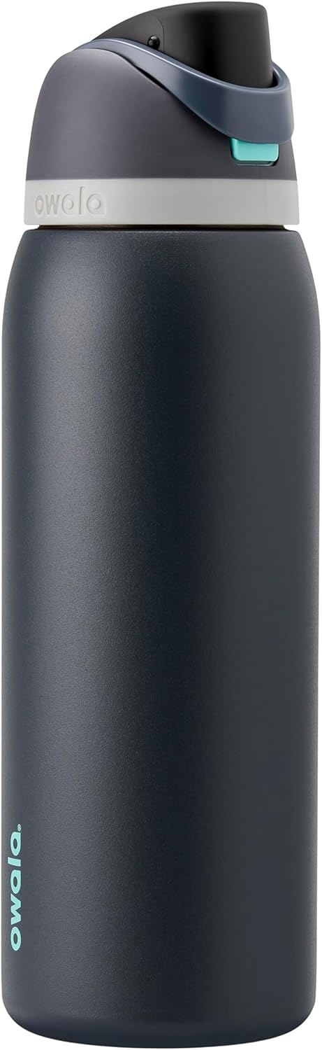 image:imageOwala FreeSip Kids Stainless Steel Water Bottle 16 oz Treasure HuntFoggy Tide