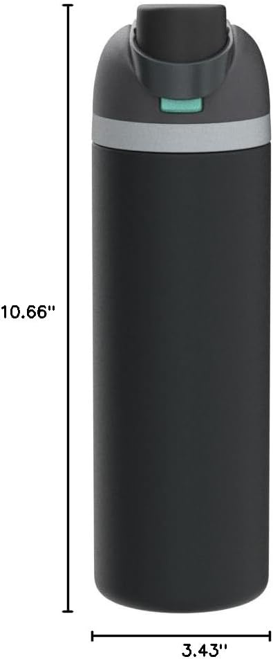 image:imageOwala FreeSip Kids Stainless Steel Water Bottle 16 oz Treasure HuntFoggy Tide