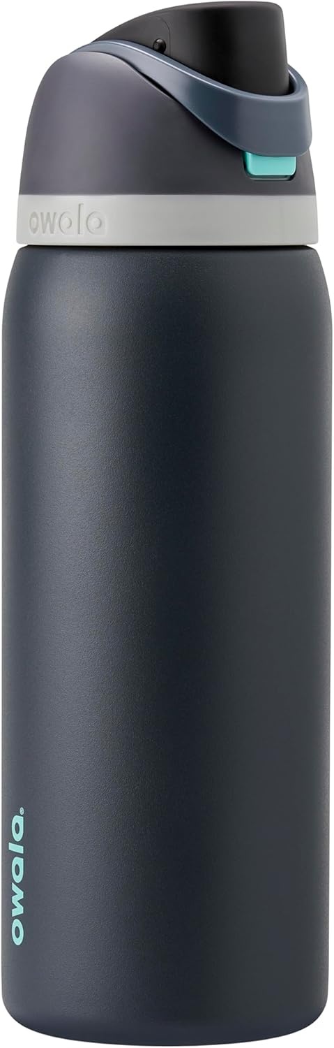 image:imageOwala FreeSip Kids Stainless Steel Water Bottle 16 oz Treasure HuntFoggy Tide