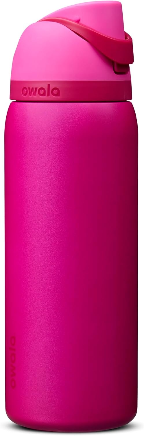 image:imageOwala FreeSip Kids Stainless Steel Water Bottle 16 oz Treasure HuntRead My Lips