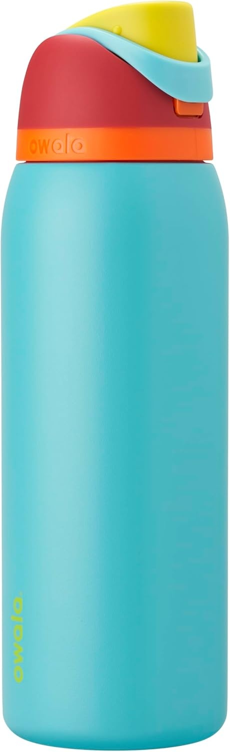 image:imageOwala FreeSip Kids Stainless Steel Water Bottle 16 oz Treasure HuntSummer Sweetness