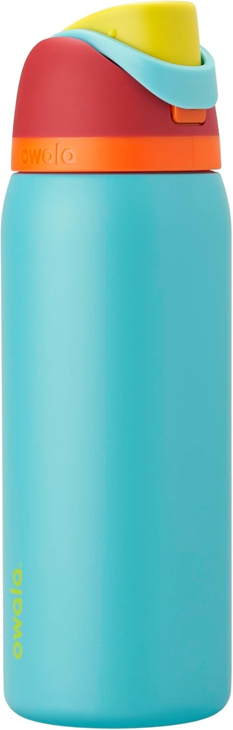 image:imageOwala FreeSip Kids Stainless Steel Water Bottle 16 oz Treasure HuntSummer Sweetness