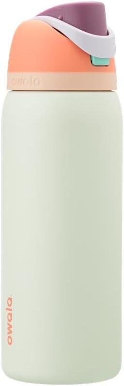 image:imageOwala FreeSip Kids Stainless Steel Water Bottle 16 oz Treasure HuntSurfs Edge