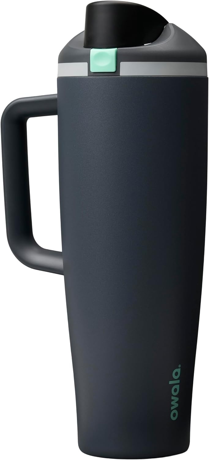 image:imageOwala Tumbler Stainless Steel Water Bottle 40 oz The Great BlueFoggy Tide