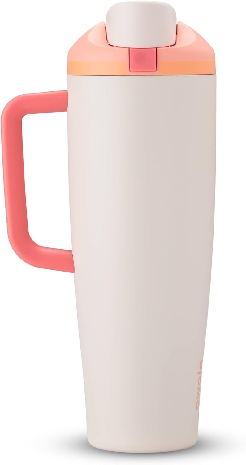 image:imageOwala Tumbler Stainless Steel Water Bottle 40 oz The Great BlueSparkling Sherbet