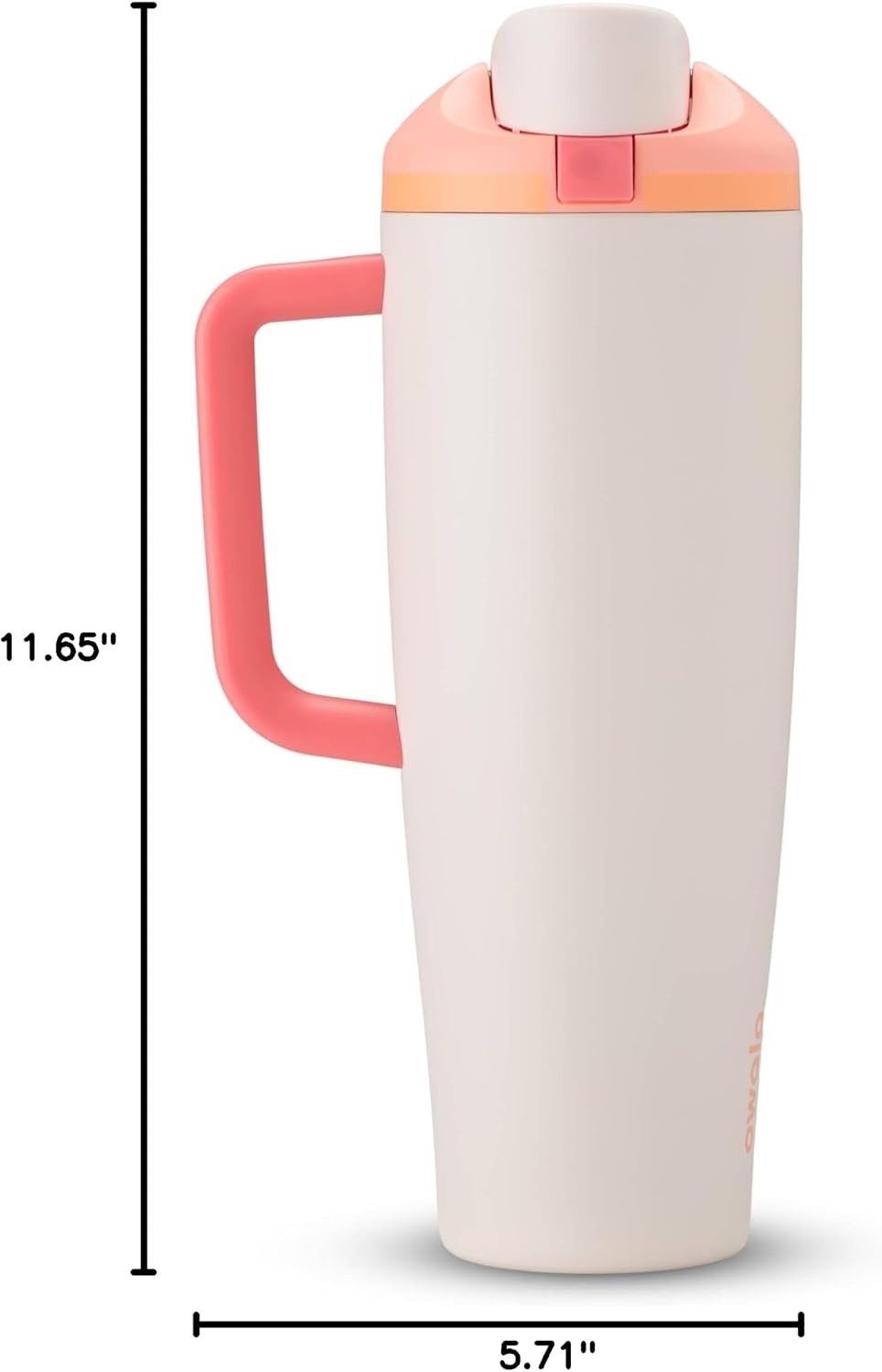 image:imageOwala Tumbler Stainless Steel Water Bottle 40 oz The Great BlueSparkling Sherbet