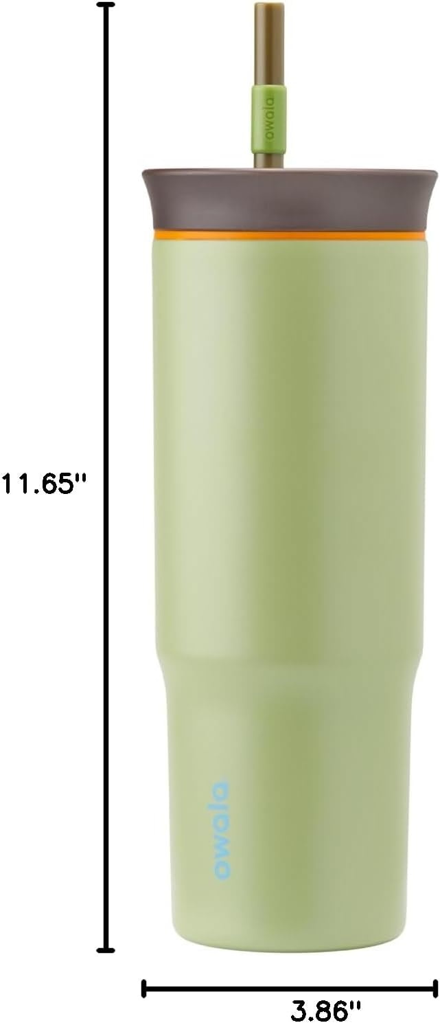 image:imageOwala Tumbler Stainless Steel Water Bottle 40 oz Watermelon BreezeBrave Adventures