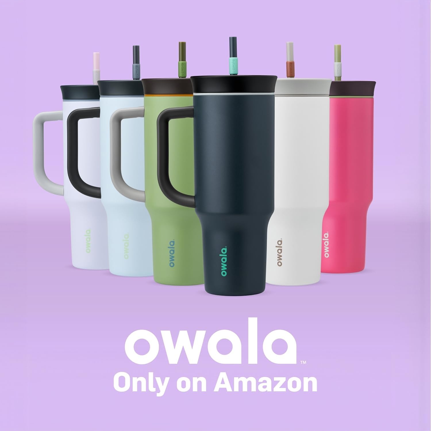 image:imageOwala Tumbler Stainless Steel Water Bottle 40 oz Watermelon BreezeBrave Adventures